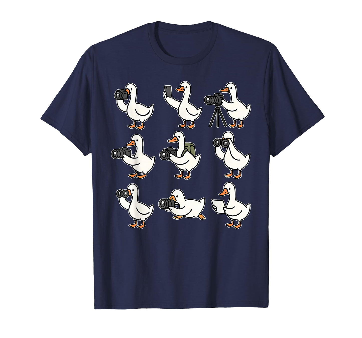 Funny Goose Photographer Photography Camera Photo Lover T-Shirt