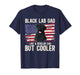 Black Lab Dad Definition Black Labrador Owner T-Shirt