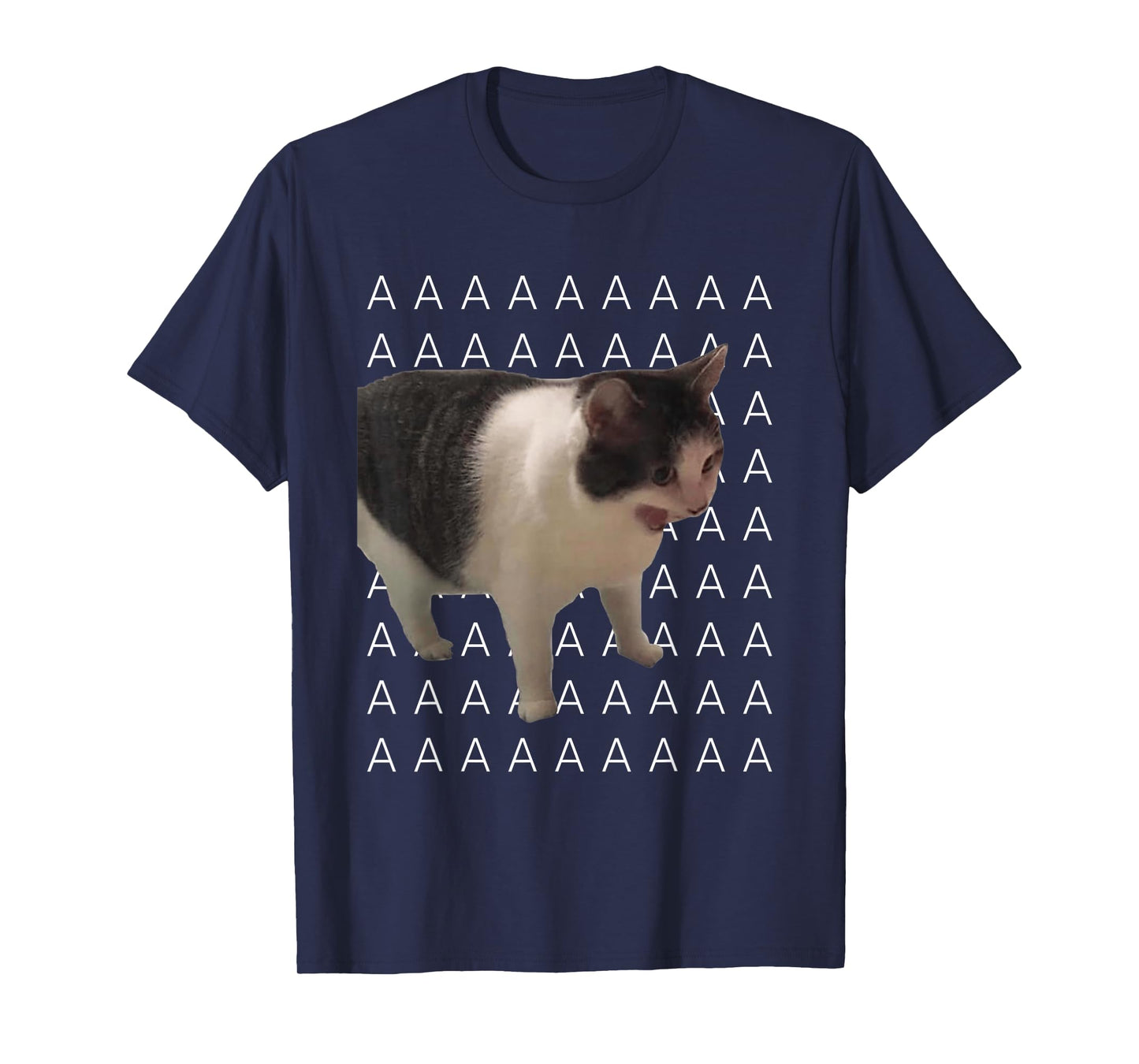 Fanny Cat Meme Scream AAA Men Women Kids T-Shirt