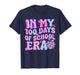 in My 100 Days of School Era Retro Disco 100th Day of School T-Shirt