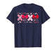 Nurse Valentine Day XOXO Stethoscope Coquette Bow Women T-Shirt