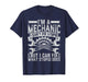 Funny Car Mechanic Design Men Women Kids Auto Mechanic T-Shirt