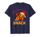Out Here Looking Like A Snack Funny Xmas Light Gingerbread T-Shirt