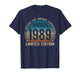 37 Year Old Gifts Vintage 1989 Limited Edition 37th Birthday T-Shirt