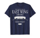 East Wing Never Forget 1942-2025 USA Flag White House T-Shirt