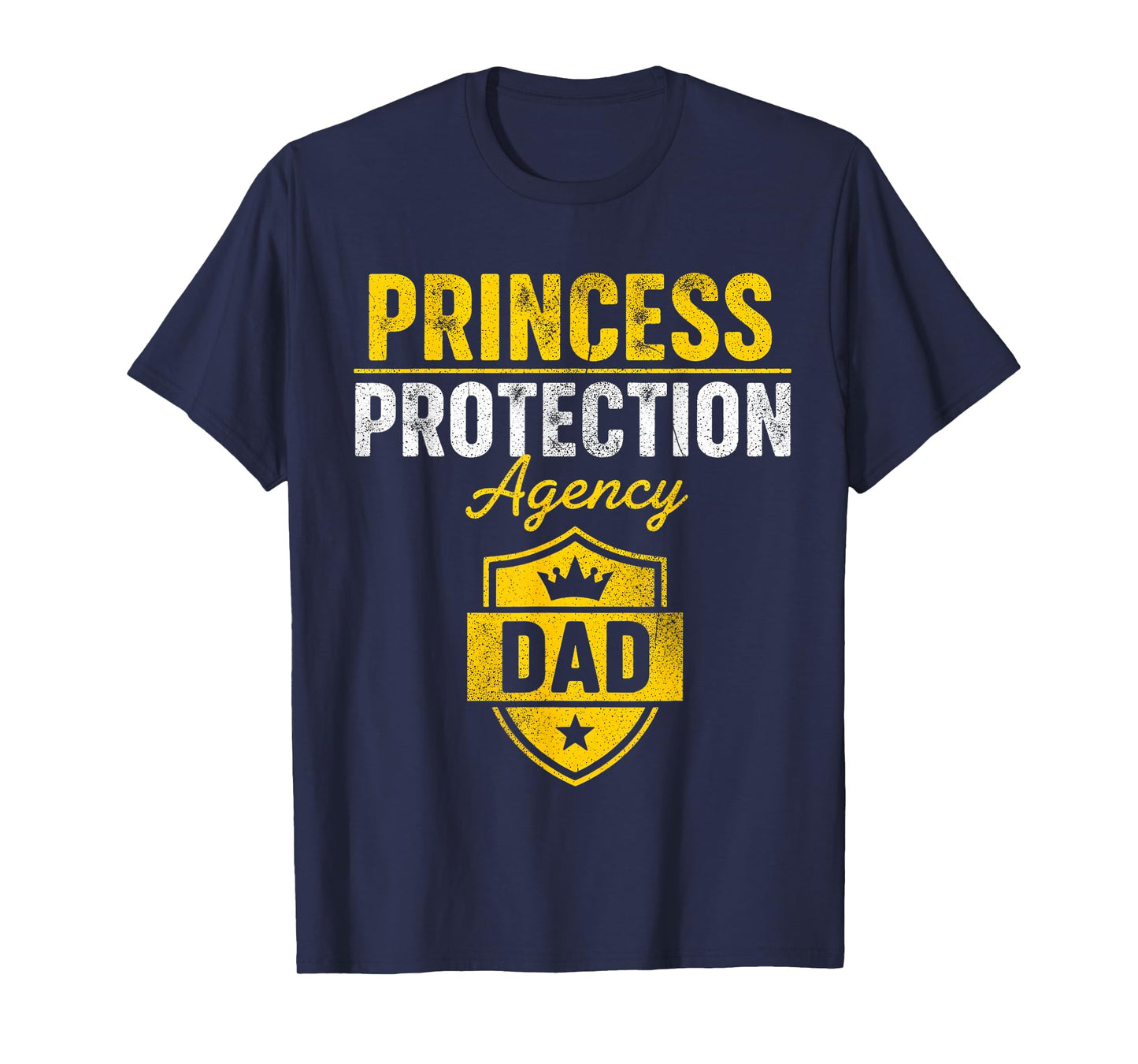 Princess Security Protection Dad Castle Royal Birthday Girls T-Shirt