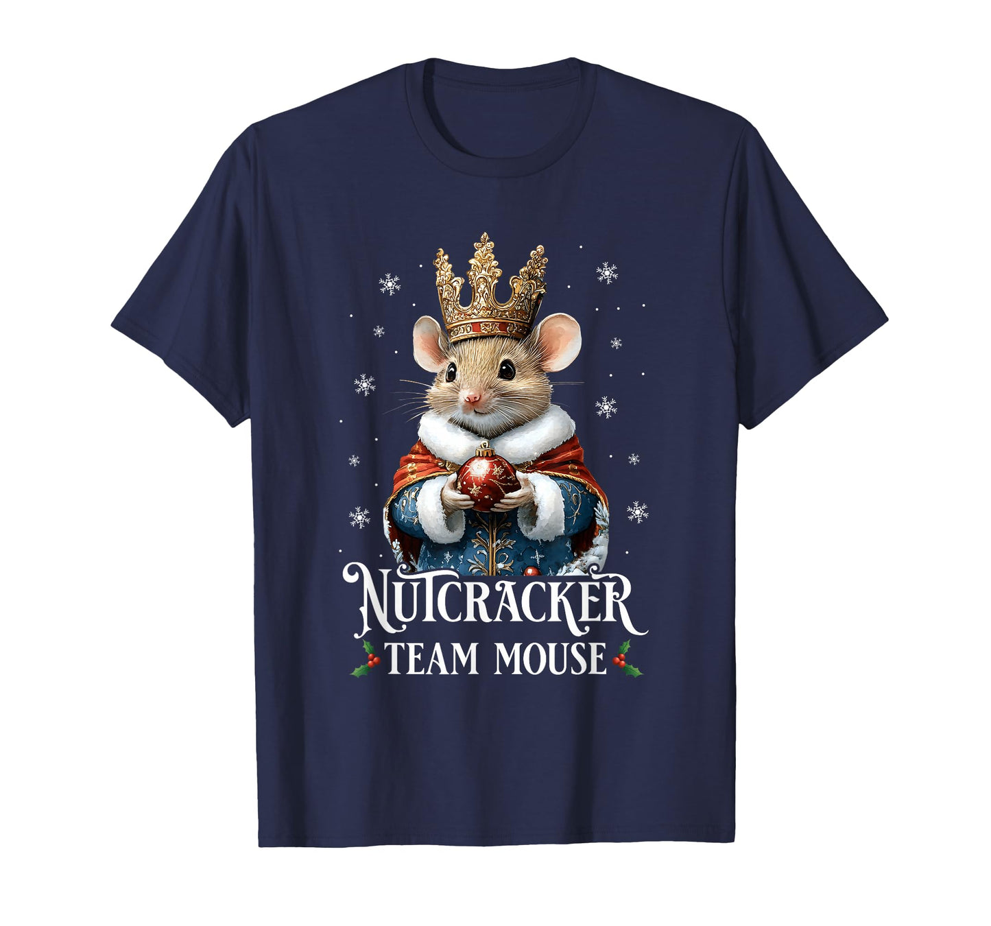 Team Mouse Nutcracker Shirt Christmas Dance Funny Soldier T-Shirt