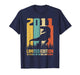 Awesome Since 2011 15 Years Old 15th Birthday T-Rex Dinosaur T-Shirt