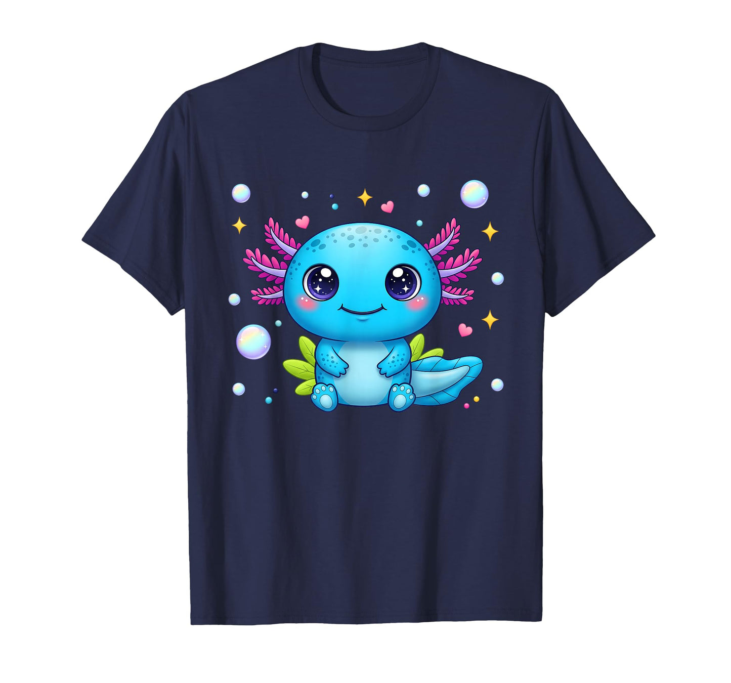 Kawaii Axolotl Cute Anime Funny Axolotls for Toddler Kids T-Shirt