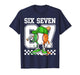 Boys St Patricks Day 67 Six Seven Baseball Ice Cream Drip T-Shirt