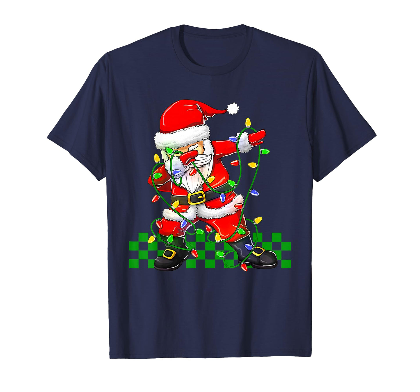 Dabbing Santa Friends Christmas Boys Men Kids Funny Xmas Dab T-Shirt