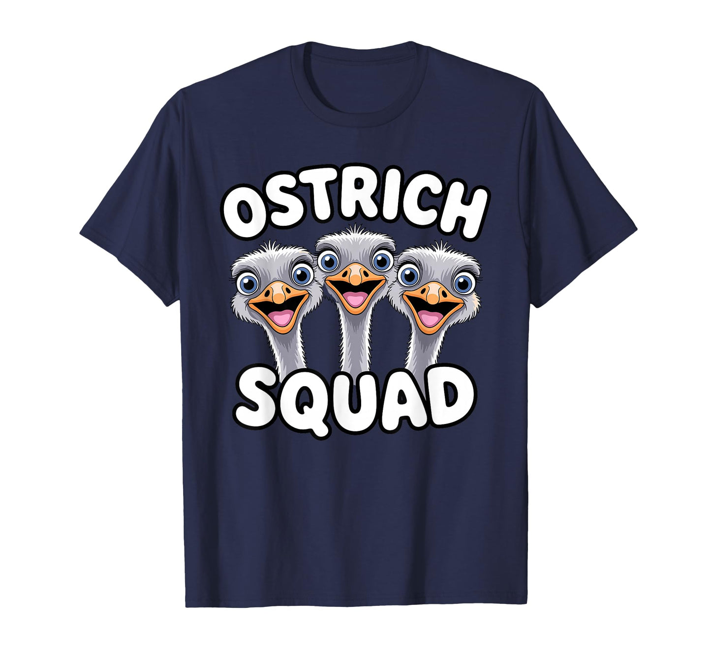 Best Ostrich Design for Men Women Kids Bird Animal Ostrich T-Shirt