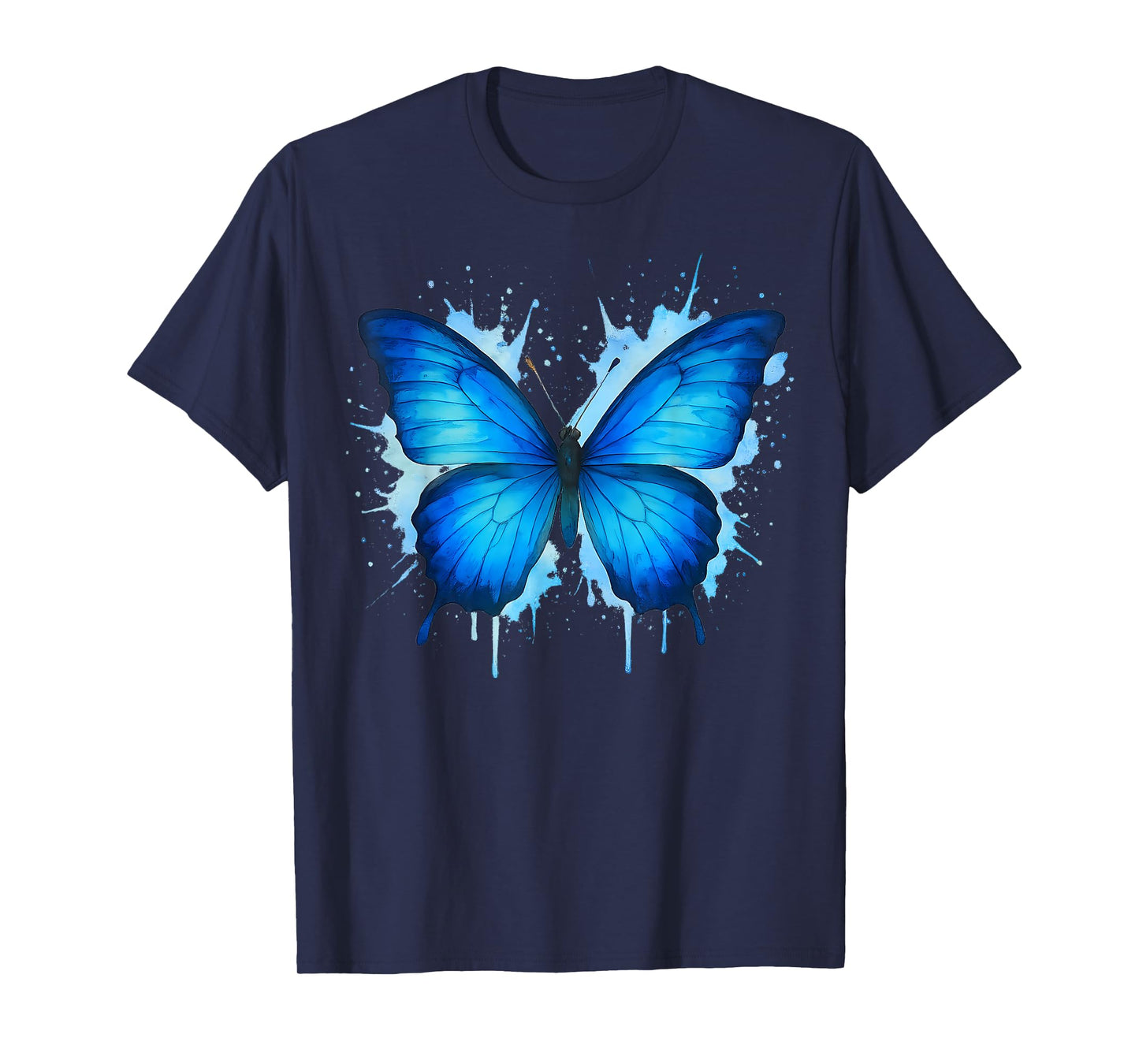 Ulysses Butterfly Watercolor Boho Artistic Design T-Shirt