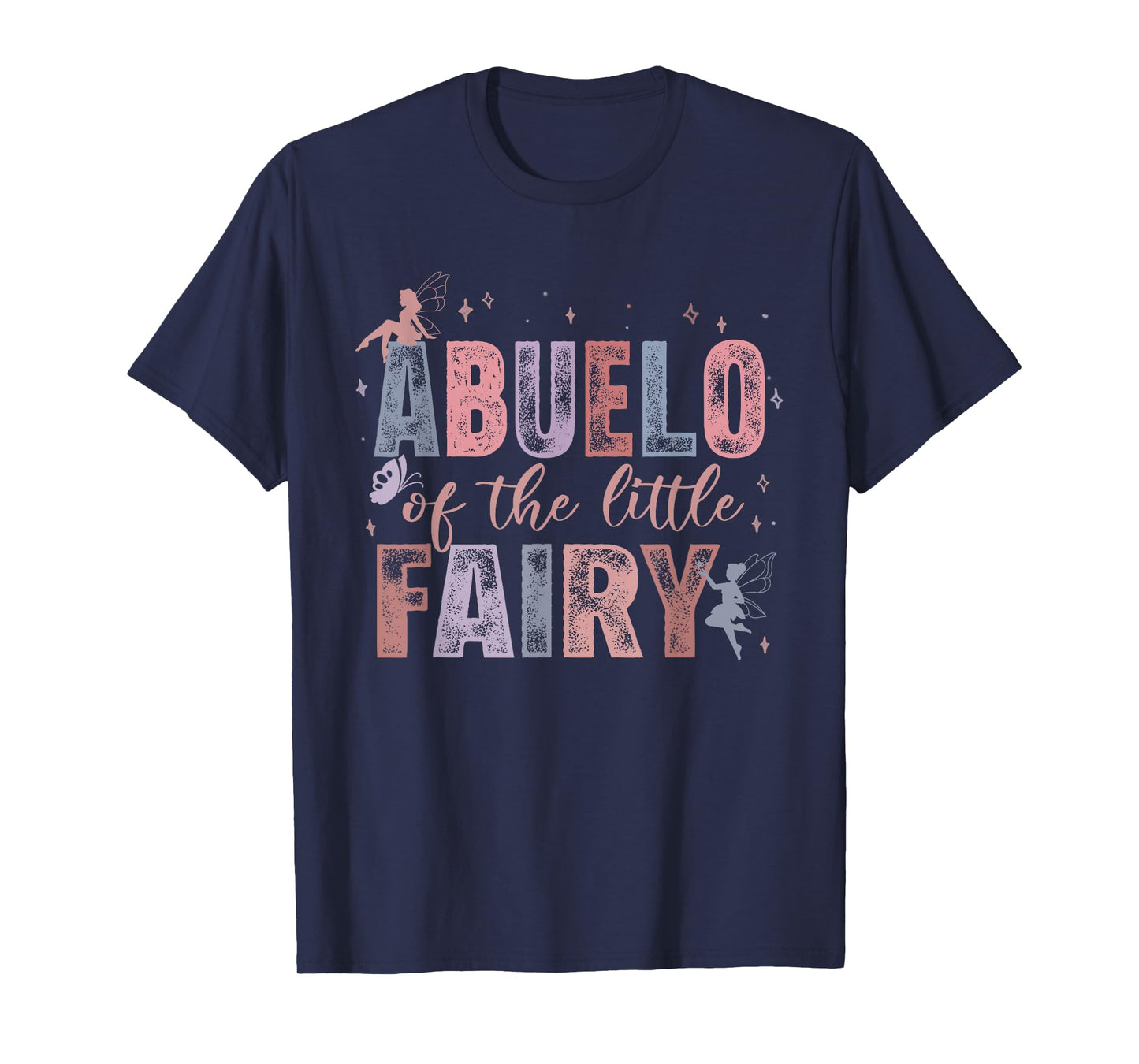 Abuelo of The Little Fairy 1St Birthday Girl Fairytale T-Shirt
