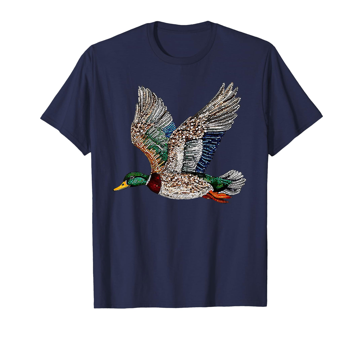 Mallard Duck Camouflage Flying Duck Hunting Season T-Shirt