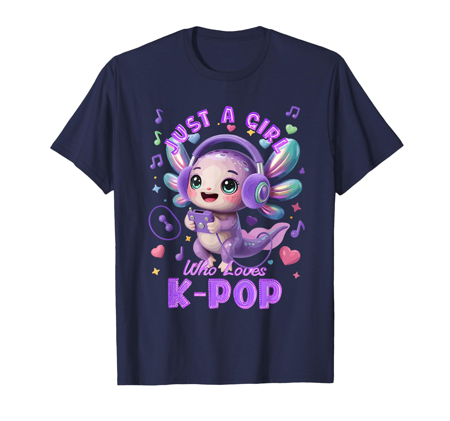 Funny Just A Girl Who Loves K-Pop T-Shirt