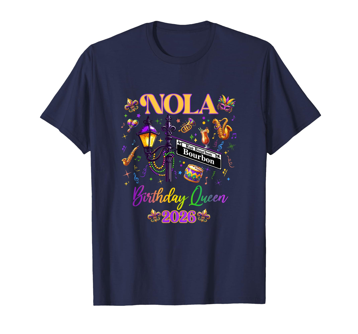 New Orleans Nola 2026 Girls' Birthday Bachelorette T-Shirt