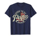 Mens Soon to Be Papa Again Pregnancy Expecting Baby USA Flag Papa T-Shirt