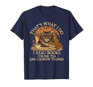 That’s What I Do I Read Books - Reading Bookworm Reader T-Shirt