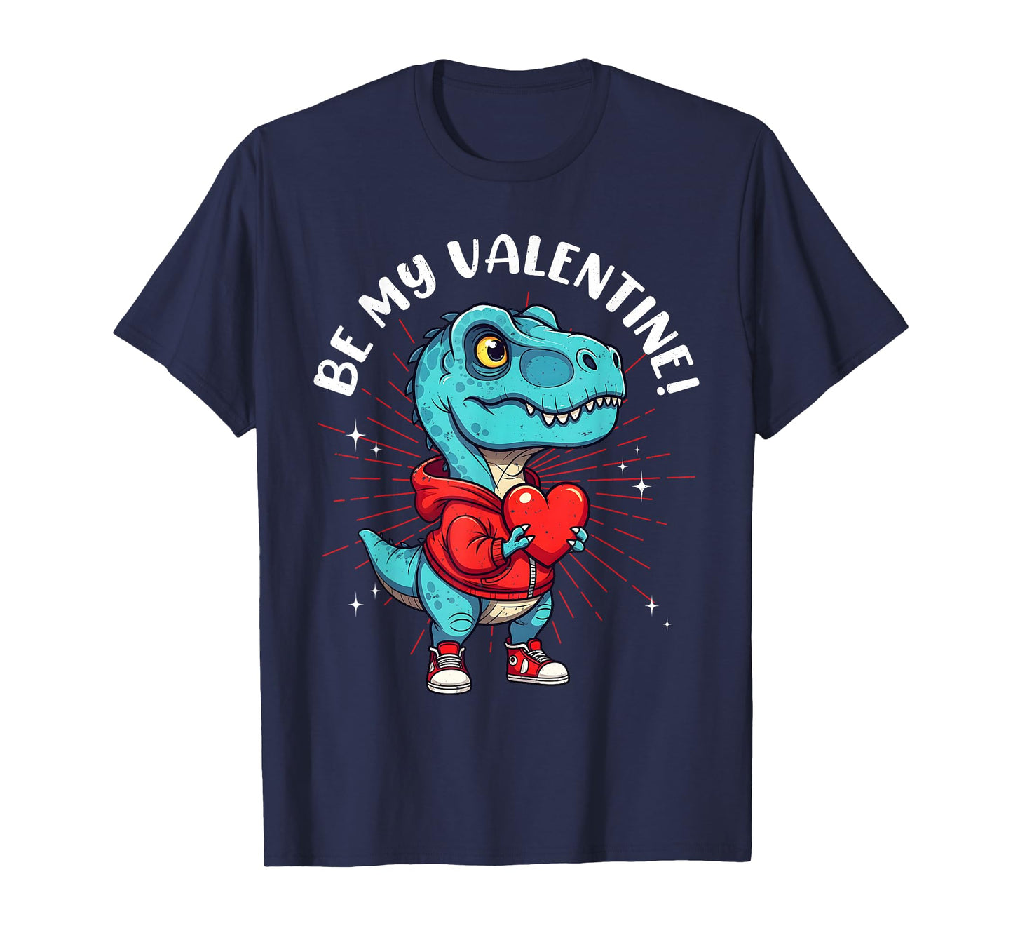 Funny Cute Dino The Love Tonight Valentine's Day Men Women T-Shirt