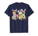 Cute Cats Bunny Ears Kitten Squad Egg Hunt Easter Day T-Shirt