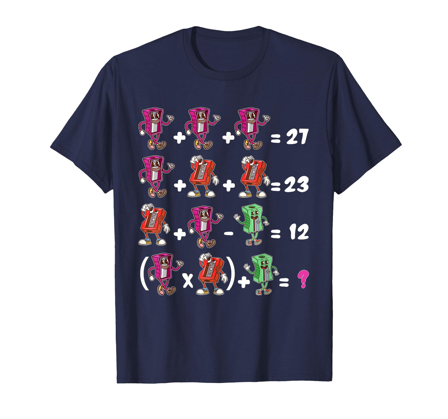 Funny 67 Meme School Math Teacher Six Seven Puzzle T-Shirt