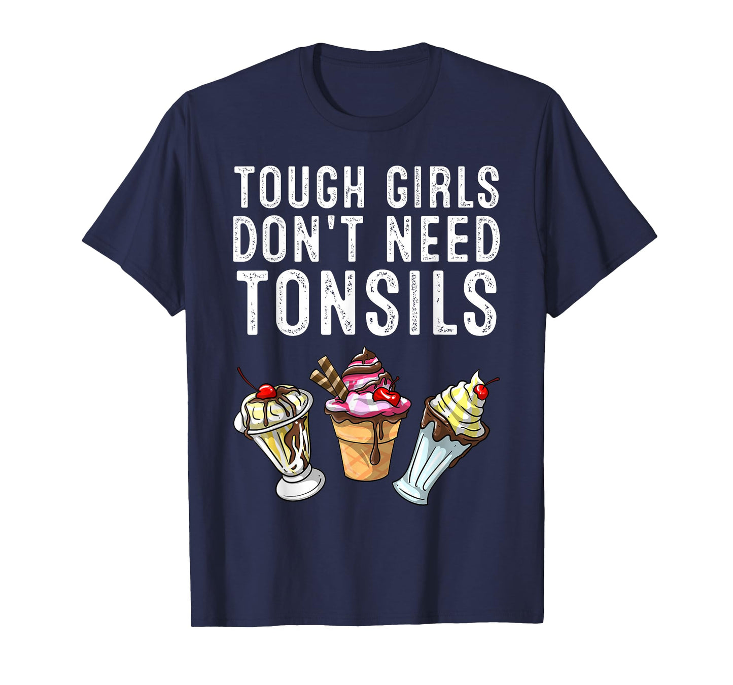 Tonsil Removal Art for Girls Women Tonsillectomy Tonsils Out T-Shirt