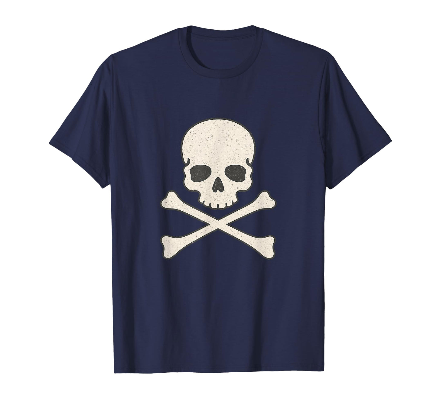 Skull and Crossbones Pirate Halloween T-Shirt