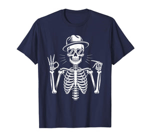 Skeleton 67 Sign Language Alpha Slang Gen 67th Number 67 T-Shirt