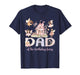 Dad of The Birthday Fairy Girl Magical Family Matching T-Shirt