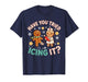 Gingerbread Have You Tried Icing It Funny Christmas Nurse T-Shirt