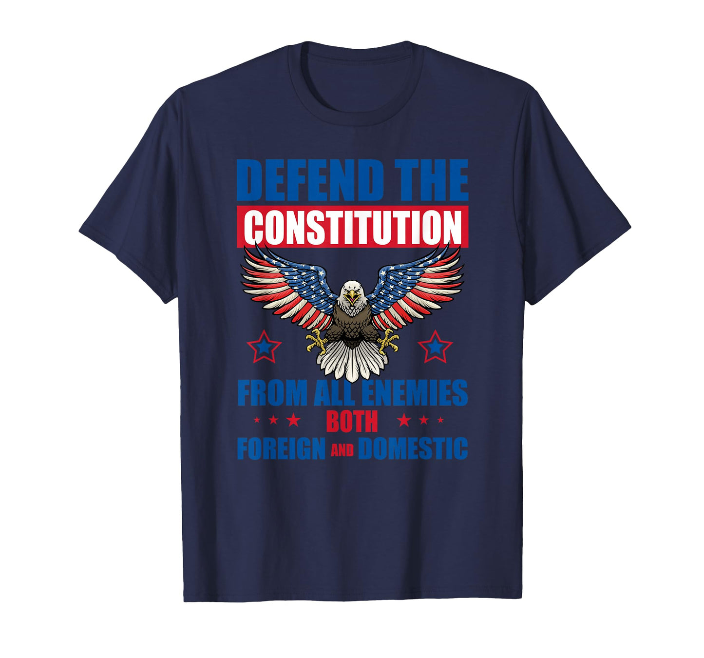 Defend The Constitution Resist Protest No Kings in America T-Shirt