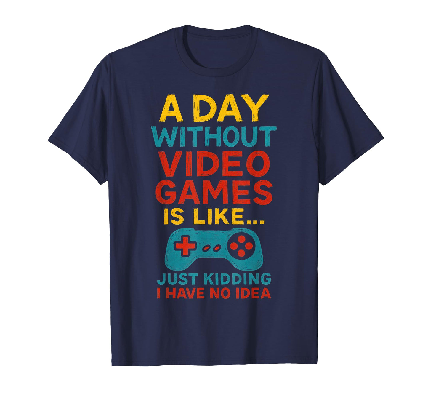 Funny Gamer Saying Graphic Tee Men Boys Teens Video Gaming T-Shirt