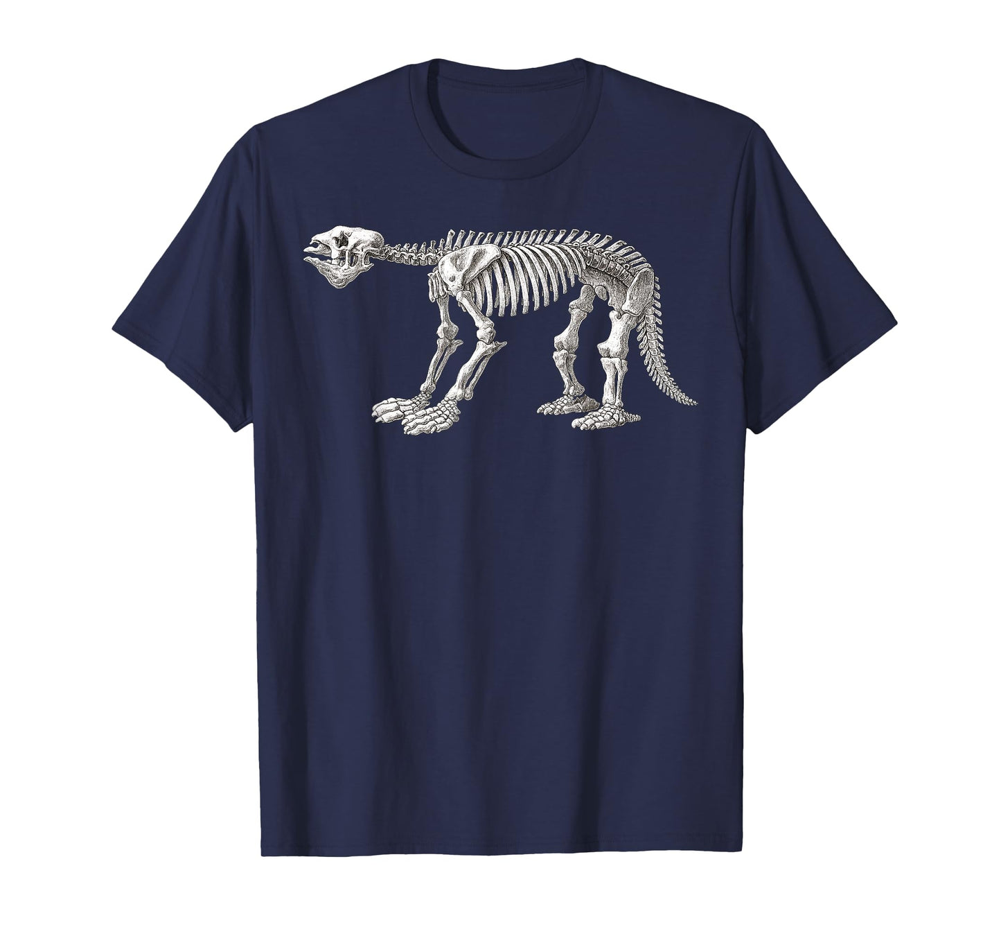 Megatherium americanum Fossil Paleoart Paleontology Science T-Shirt