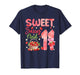 Sweet Sassy and Eleven Bday 11th Strawberry Theme Party T-Shirt