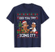 Retro Nurse Christmas Gingerbread Ugly Sweaters T-Shirt