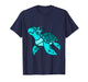 Cute Sweet Cartoon Sea Turtle Ocean Animal Kids and Adults T-Shirt