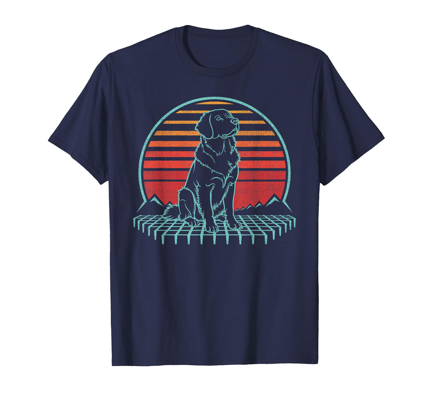 Great Pyrenees Lover Dog Owner Retro Vintage 80s T-Shirt