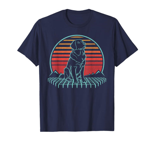 Great Pyrenees Lover Dog Owner Retro Vintage 80s T-Shirt