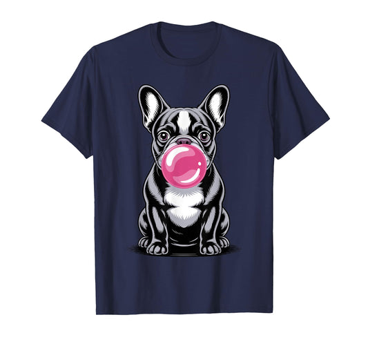Cool French Bulldog Art for Men Women Frenchie Bulldog Lover T-Shirt