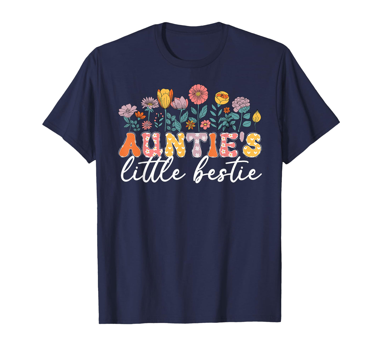Groovy Auntie's Little Bestie from Aunt to Niece T-Shirt