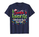 Santa Favorite Administrative Assistant Christmas Light Xmas T-Shirt