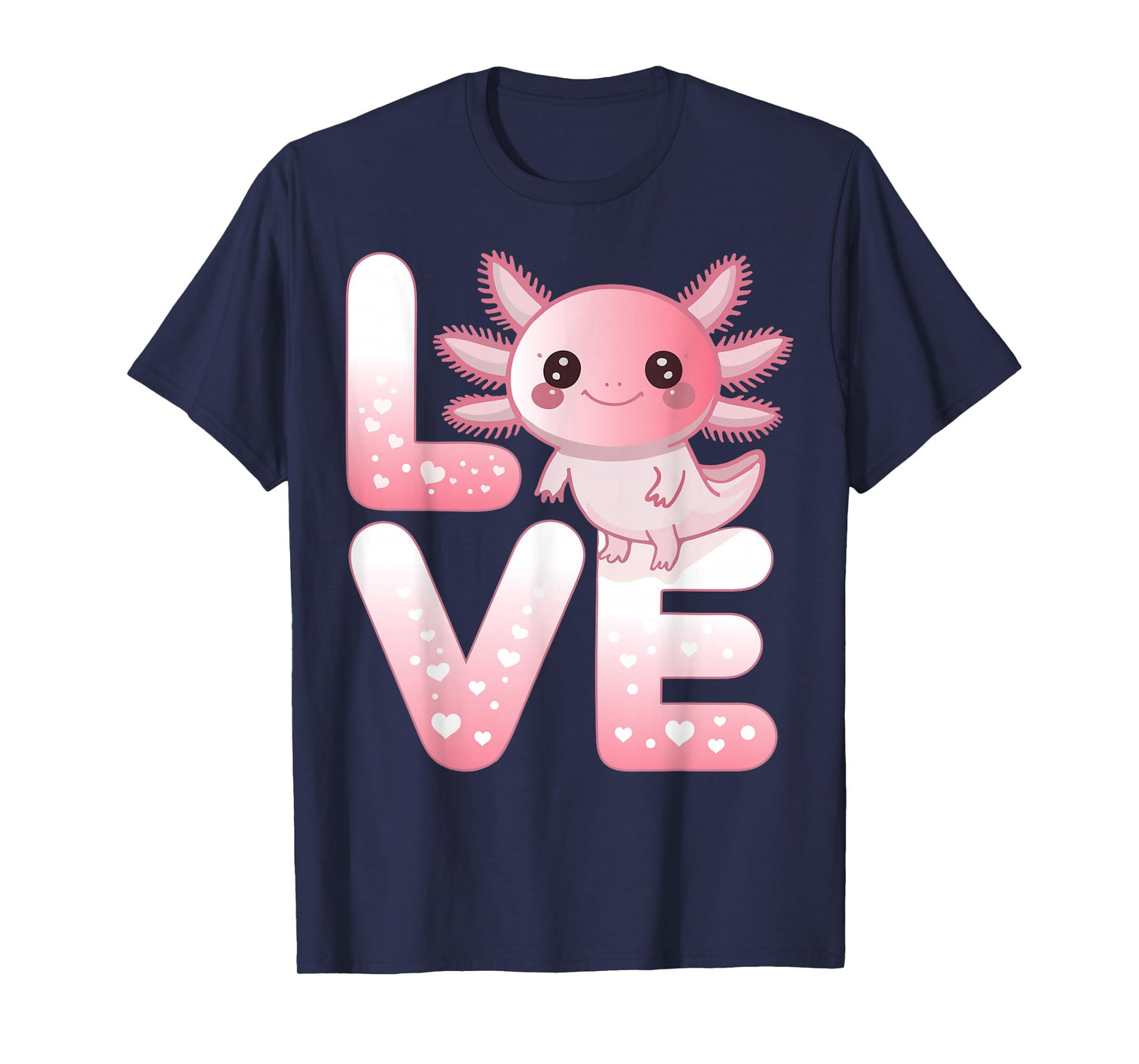Axolotl Animals Kawaii Axolotls Lovers Cute Axolotl' Graphic T-Shirt