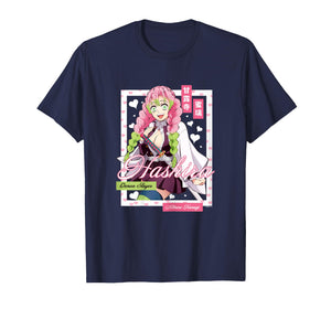 Demon Slayer: Kimetsu no Yaiba Mitsuri Kanroji Pink Heart T-Shirt