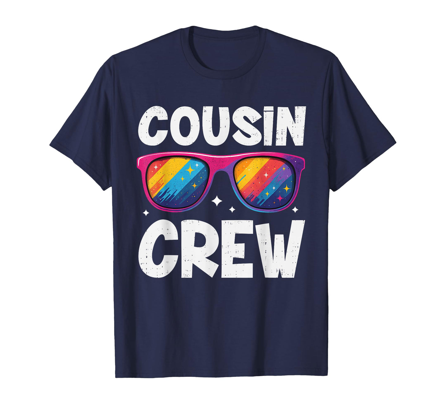 Cousin Crew Sunglasses Summer Family Matching Vacation Camp T-Shirt