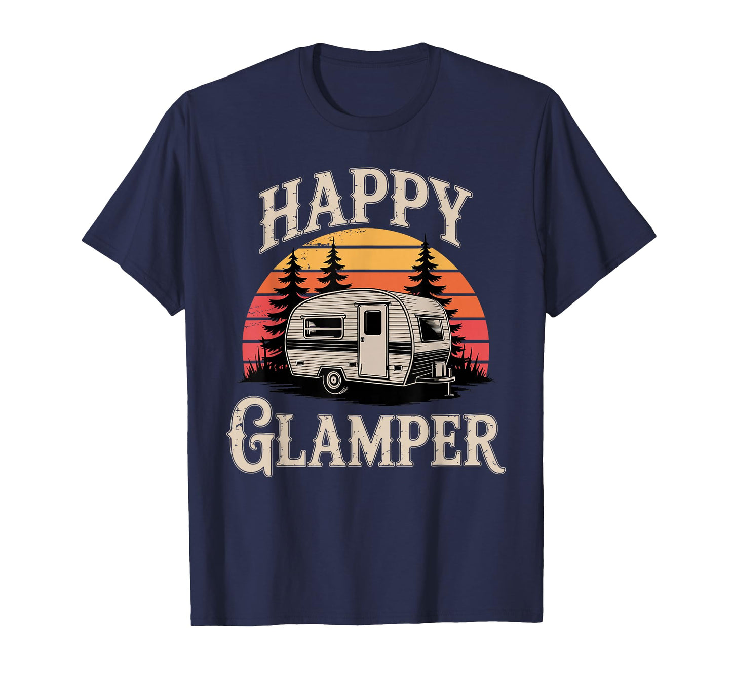 Funny Glamping Art for Men Women Kids Glamper Glamping Lover T-Shirt