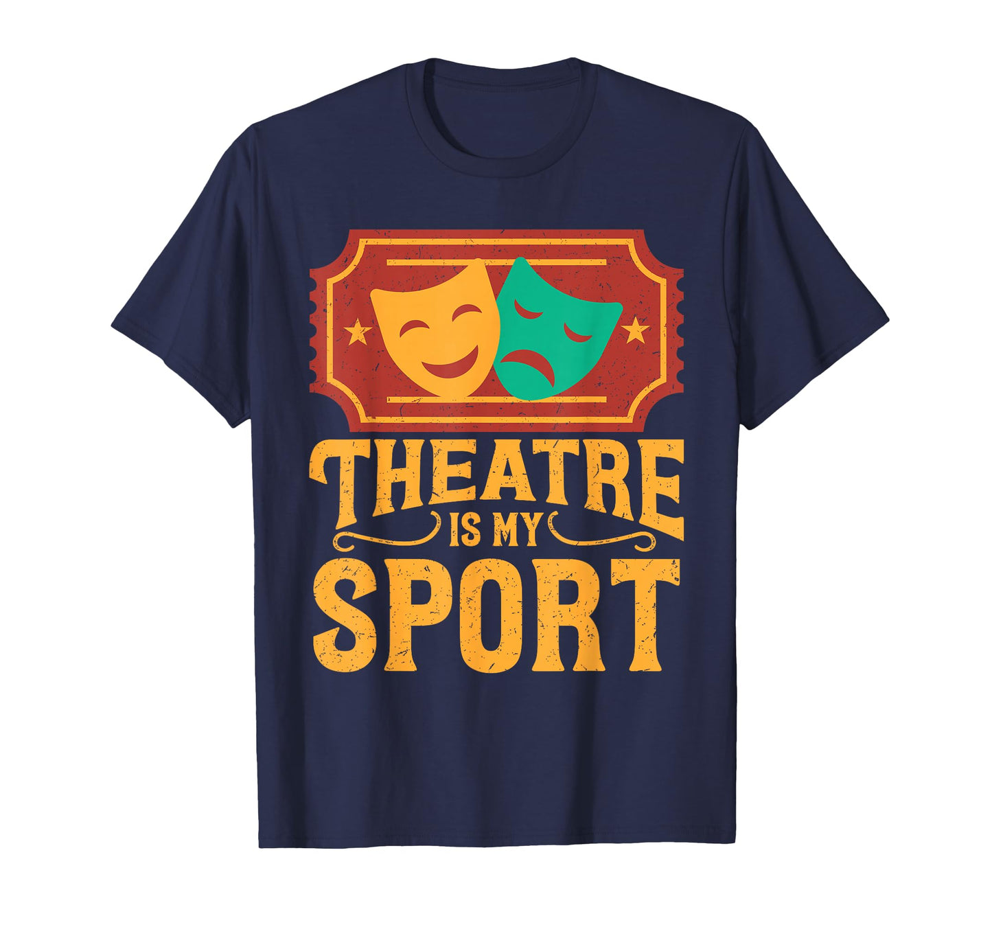 Cute Theatre Art for Men Women Kids Broadway Musical Theater T-Shirt