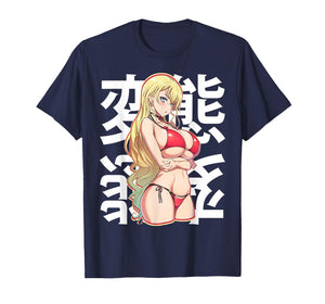 Anime Girl Lewd Waifu Otaku Japanese Manga T-Shirt