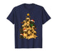 Merry Pugmas Tree Funny Pug Dog Christmas Tree Kids Pug Dogs T-Shirt