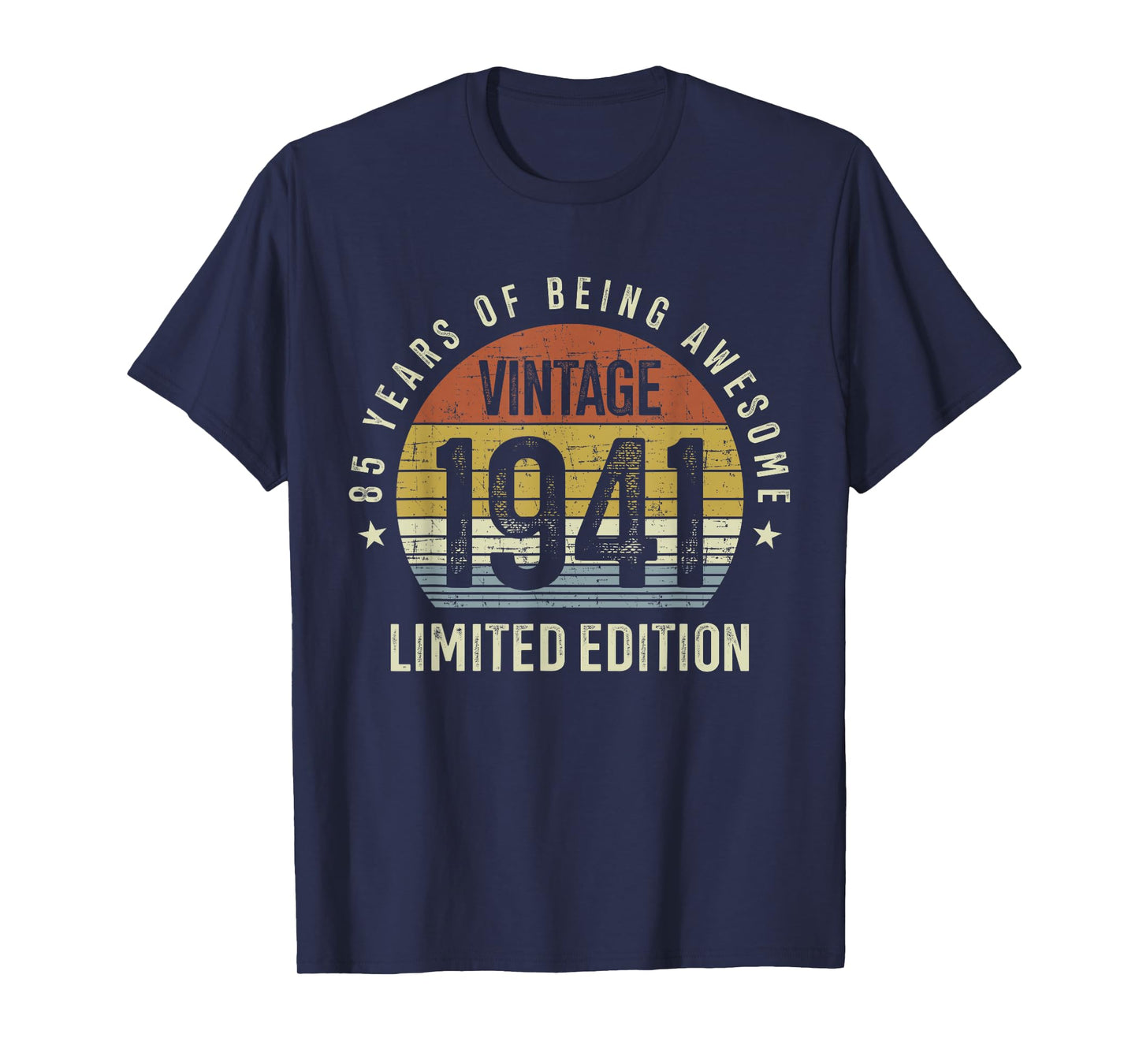 85th Birthday Vintage 1941 Limited Edition 85 Years Old T-Shirt
